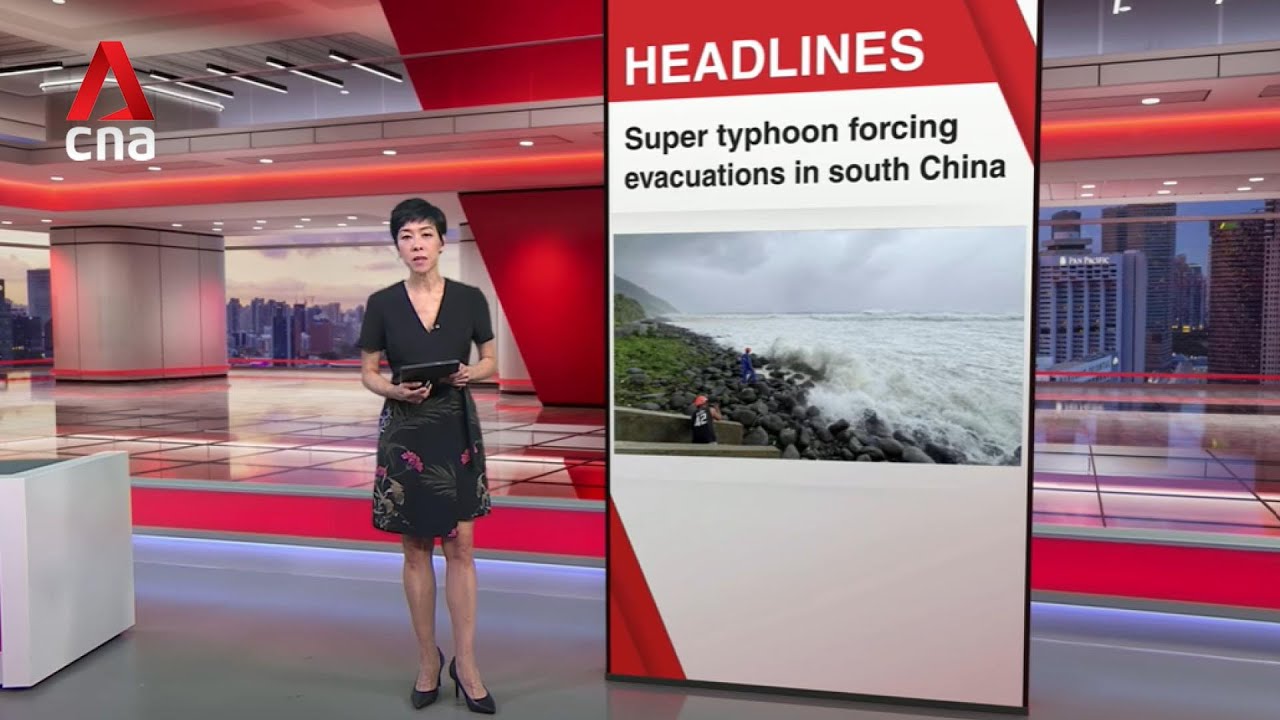 China evacuates 400,000 in Shenzhen as Super Typhoon Ragasa looms | East Asia Tonight (Sep 22)