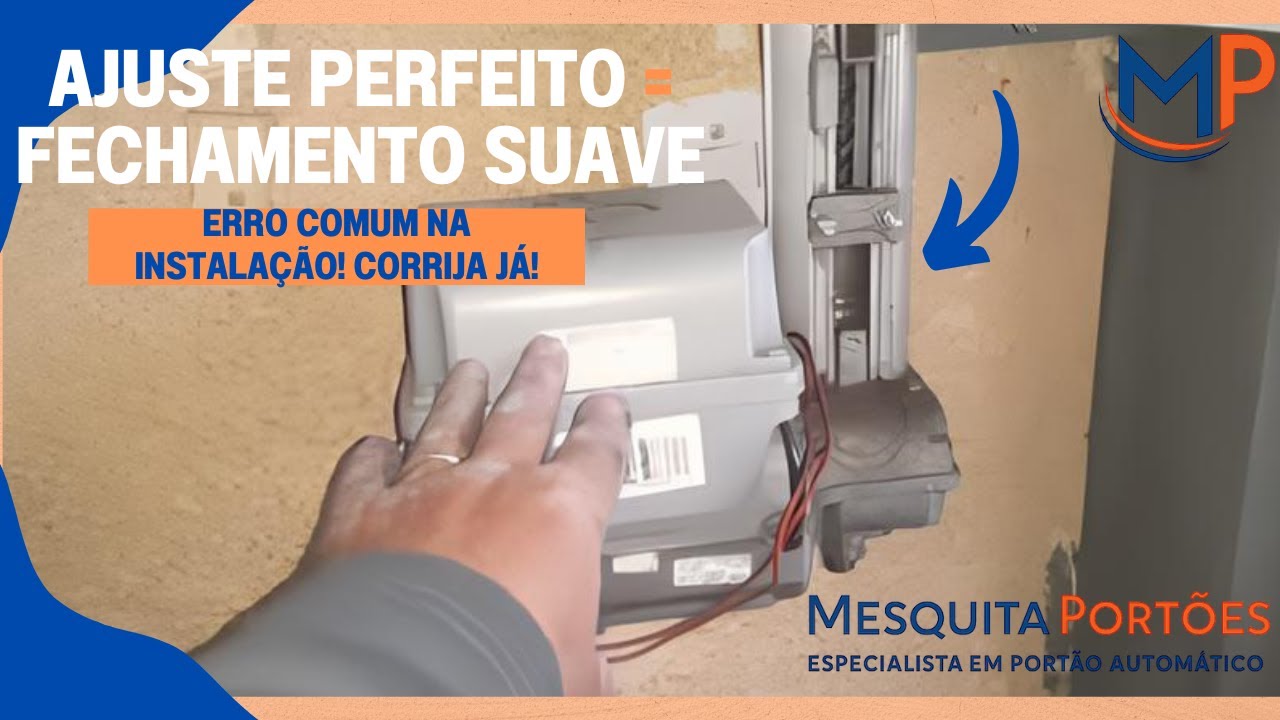 Configuração Correta da Máquina do Portão - Passo a Passo técnico.