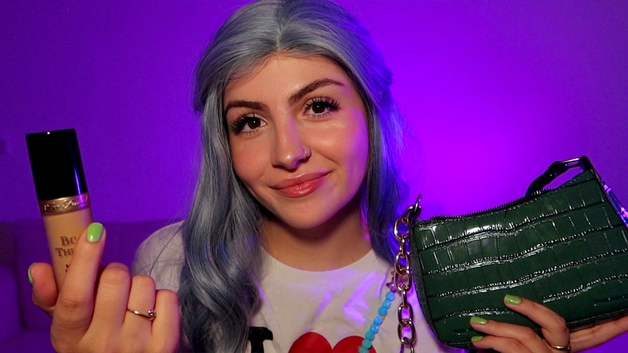 ASMR | Je te maquille et m'occupe de toi en soirée 🪩 (tu as pleuré)
