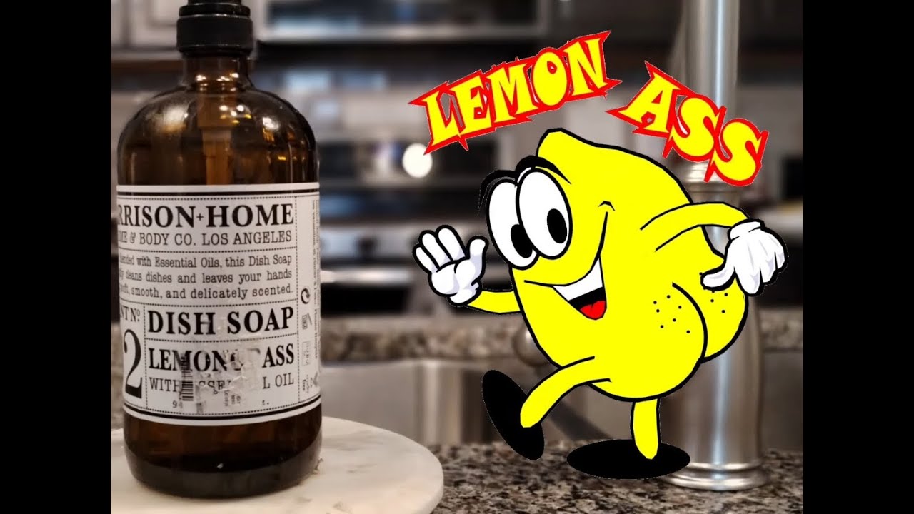Lemon Ass Dish Soap