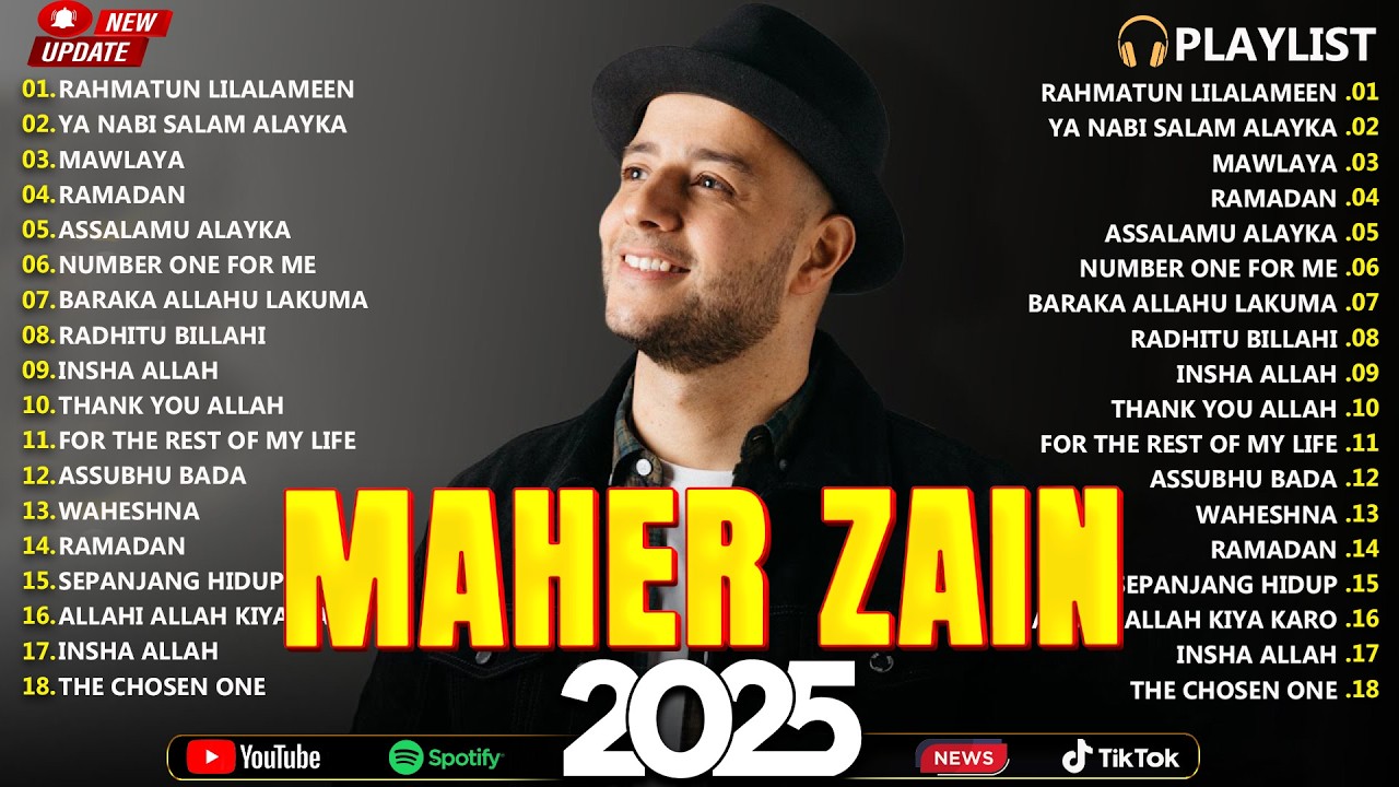 Maher Zain Full Album | Rahmatun Lil'Alameen, Ya Nabi Salam Alayka | Lagu Terbaik Maher Zain 2026