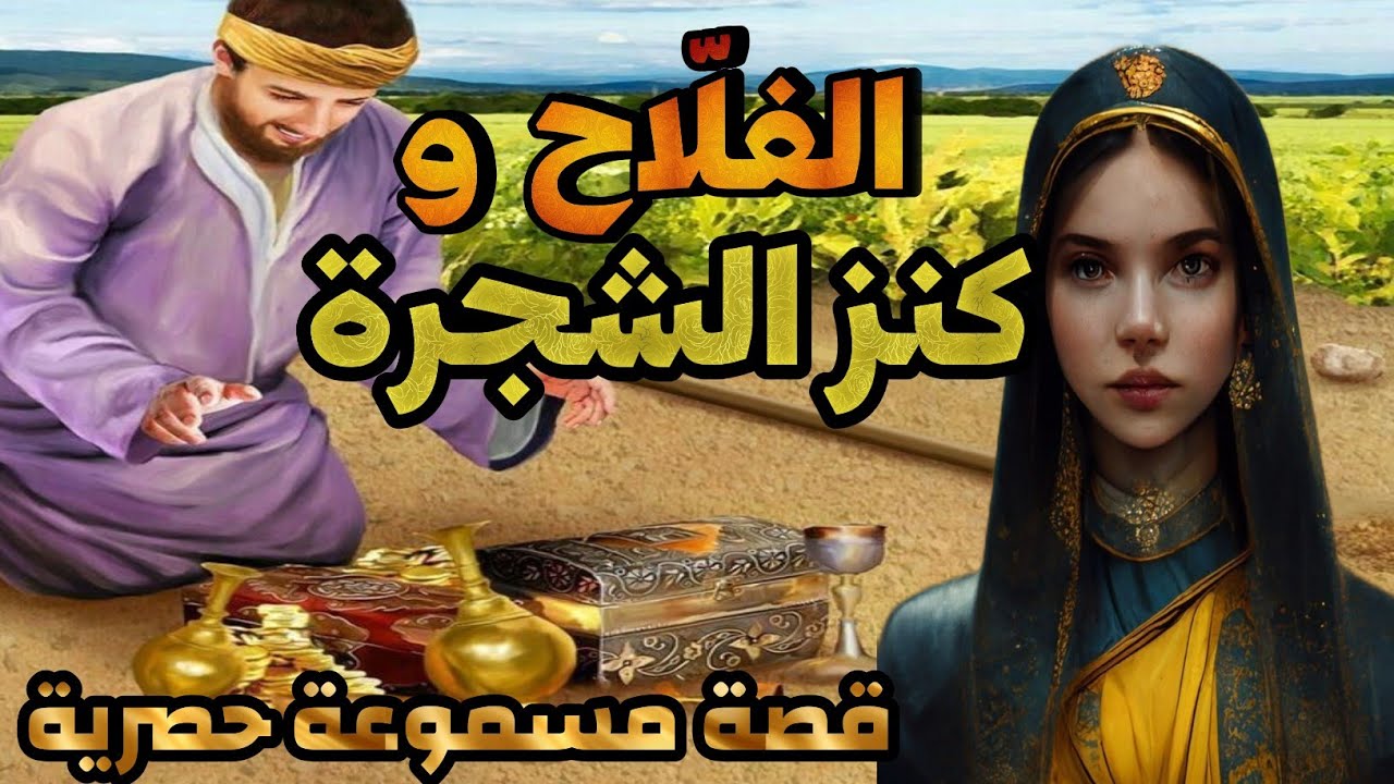 قصة الفلاح و كنز الشجرة،قصة مسموعة قبل النوم مشوقة جدا،أريحو أعينكم و أنصتو بقلوبكم،صوت عذب