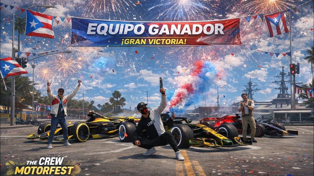 THE CREW MOTORFEST Grand Race En Equipo Imparables 👍💪🔥🇵🇷💯