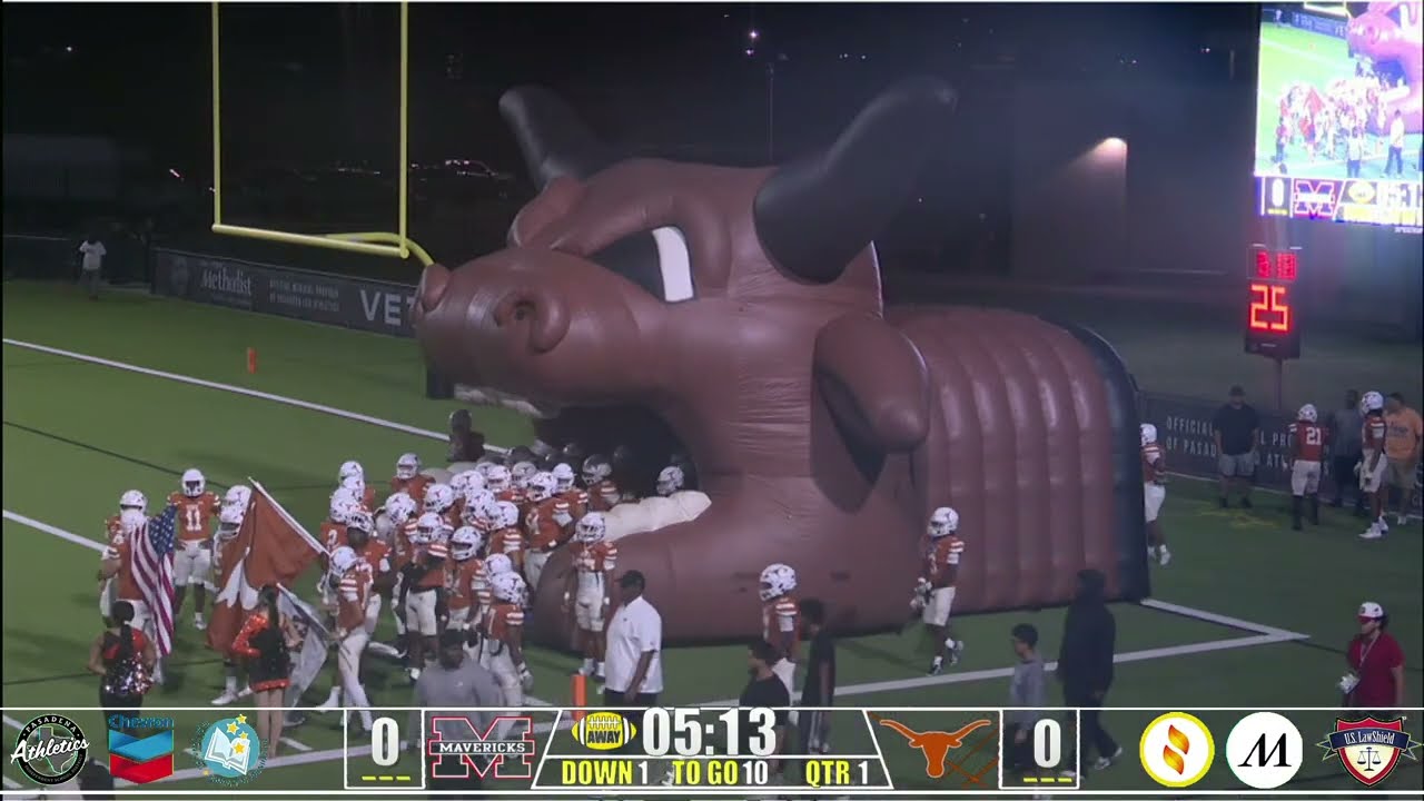 Manvel High School @ J. Frank Dobie High School (Varsity Football)