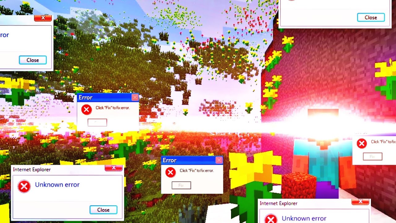 The computer is confused, the game is confused, I am confused too. Minecraft ERROR 437