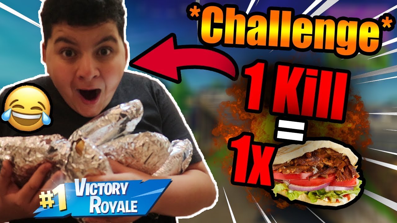 😂1 KILL = 1 DÖNER CHALLENGE! Gegen Bruder! | Can Wick