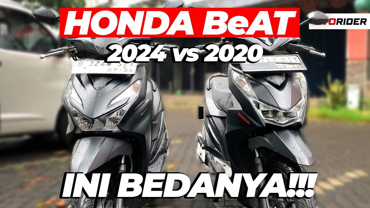 Perbedaan Honda BeAT 2024 dan 2020, Mending Mana? - Komparasi | Otorider
