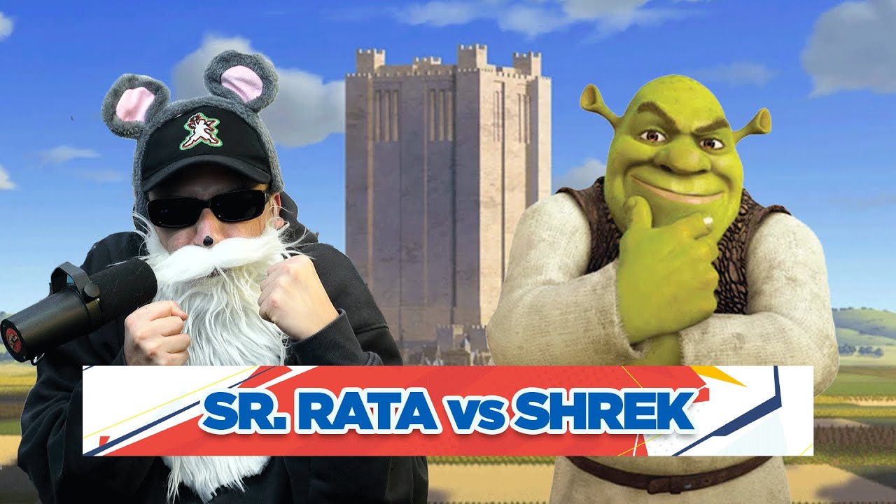 ¡Shrek vs Señor Rata! - La Liga de los Súper Cuates