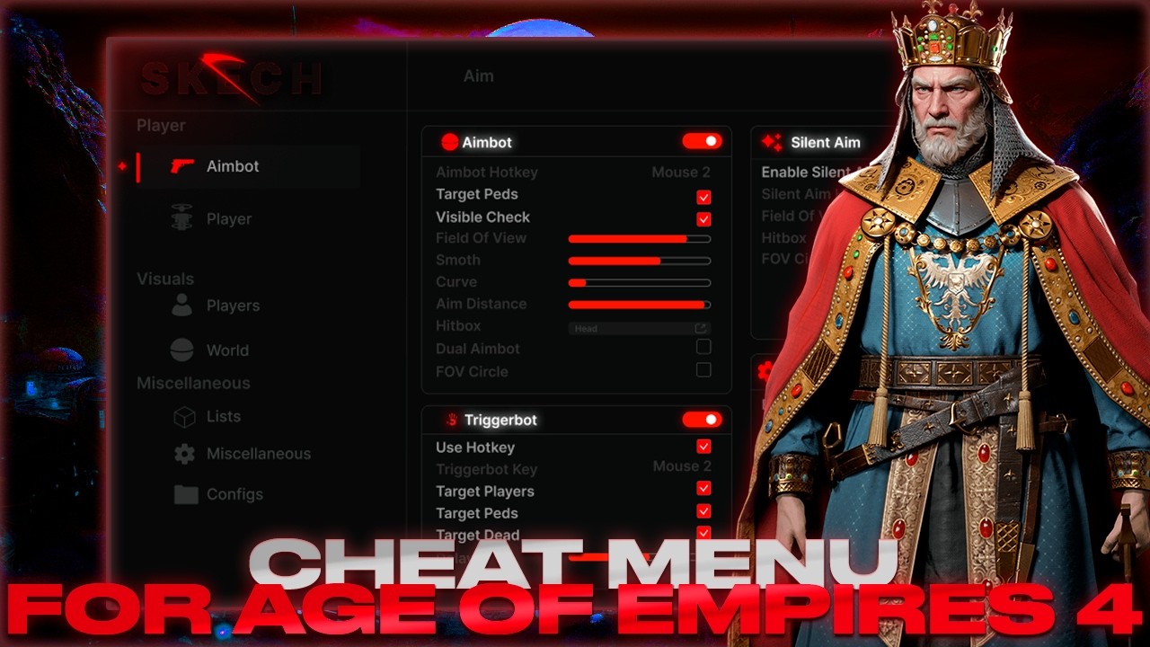 ^^Updated^^ Cheat Menu - Age Of Empires IV | Best Cheat For AOE4 | Many Functions | FREE Download