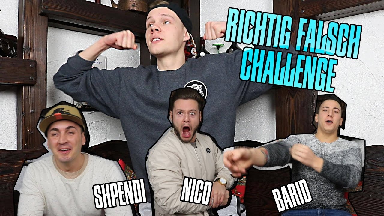 RICHTIG FALSCH CHALLENGE