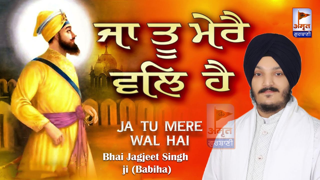 JA TU MERE VAL HAI -ਜਾ ਤੂ ਮੇਰੈ ਵਲਿ ਹੈ Bhai Jagjeet Singh ji (Babiha) @AmritGurbani24x7 FULL HD