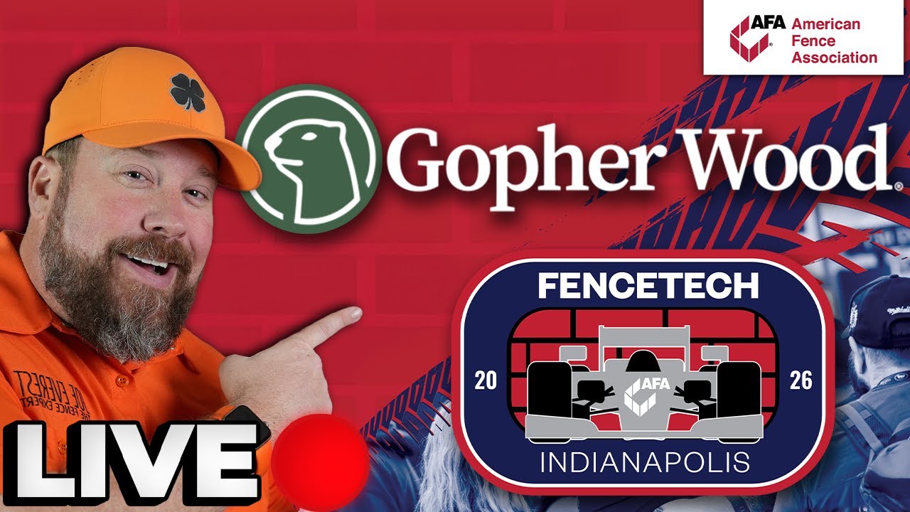LIVE! From FenceTech 2026 With Caleb Roth Of Gopher Wood