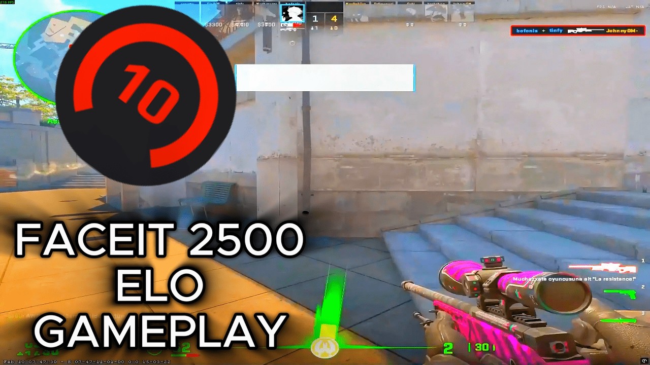 FACEIT 2500 ELO | 5 Türk Efsanevi Comeback — CS2 Gameplay