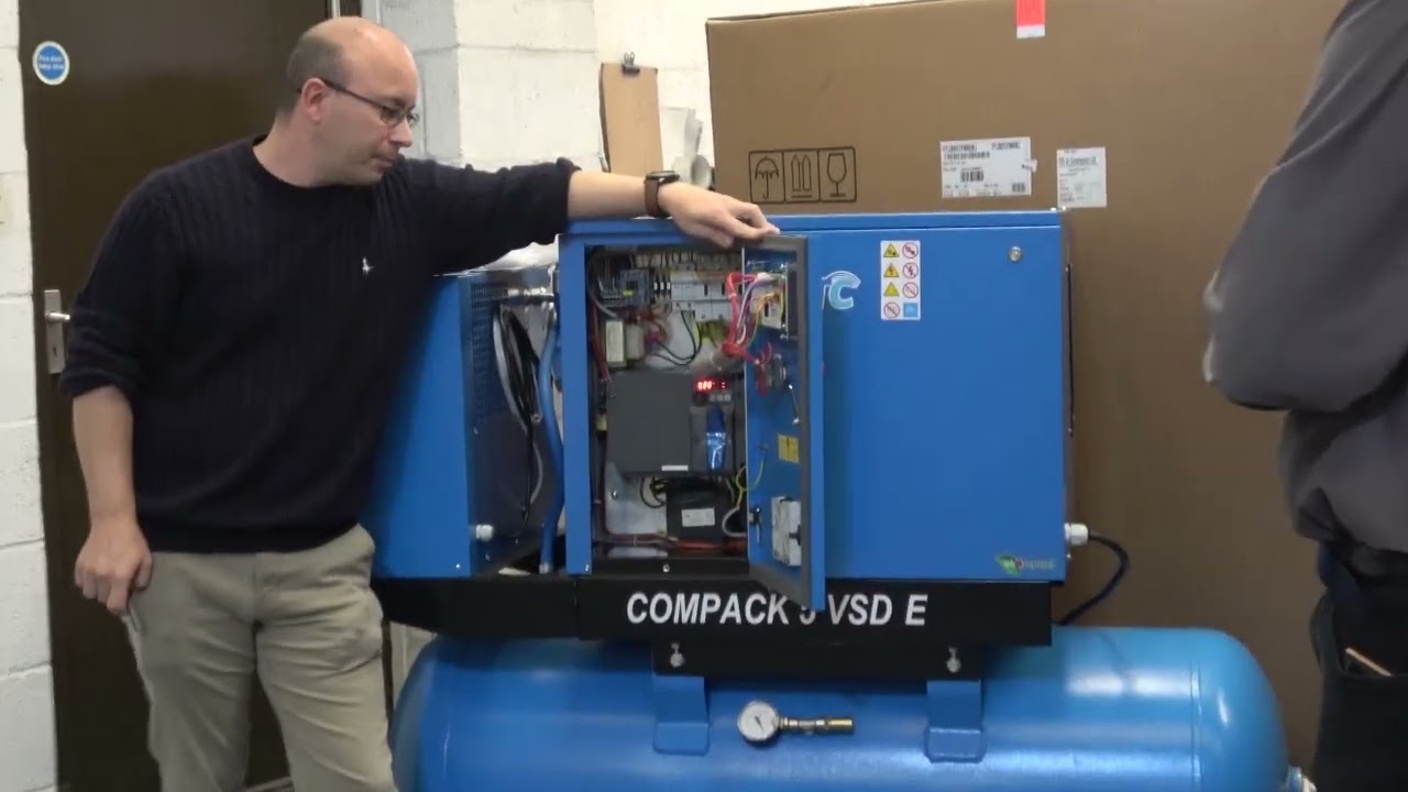Phaz air compressor single phase. The largest single phase screw air compressor available!