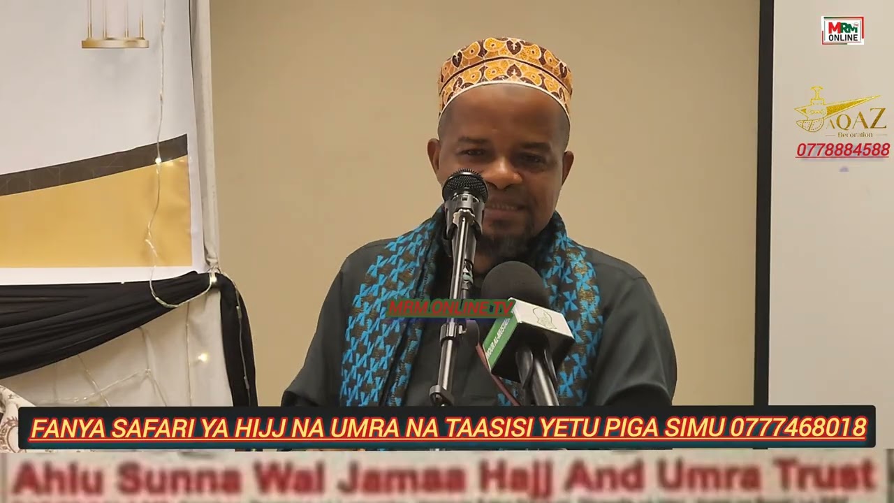 SHEKH ALI MUOBWA NAE AUNGA MKONO MANENO KAZII WA MKOA  KUHUSU KUTOA FATUA KWA WATU WAASIO STAHIKI