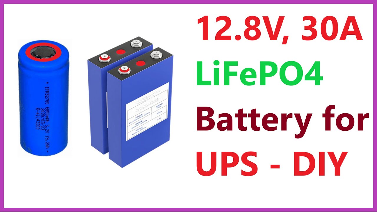 നമുക്കൊരു LiFePO4 വെച്ച് 12.8V , 30A  Battery ഉണ്ടാക്കിയാലോ - DIY Make LiFePO4 Battery
