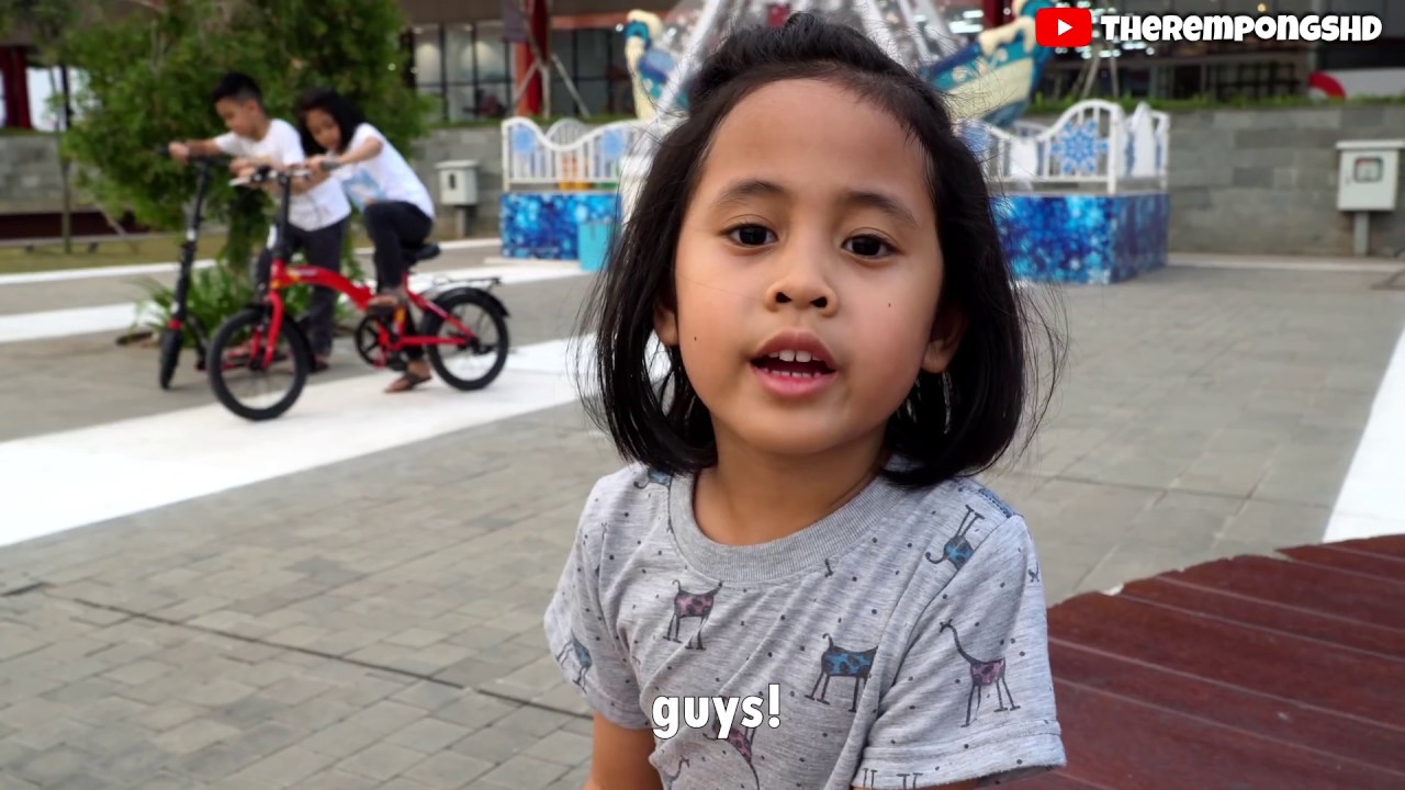 Family Vlog BELAJAR GOWES SEPEDAH Q-BIG BSD | TheRempongsHD