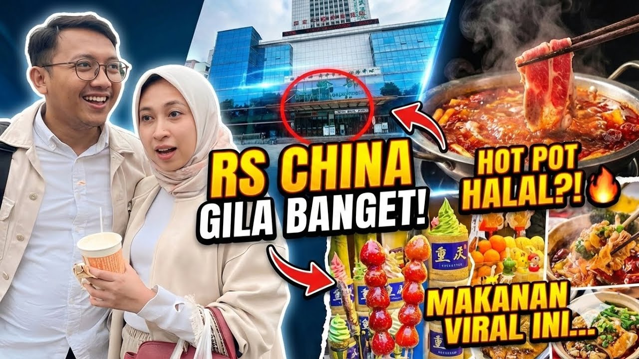 GILA! MASUK RS CHINA GARA-GARA MAKANAN INI?! (Business Trip Sekaligus Review Halal Foood China)