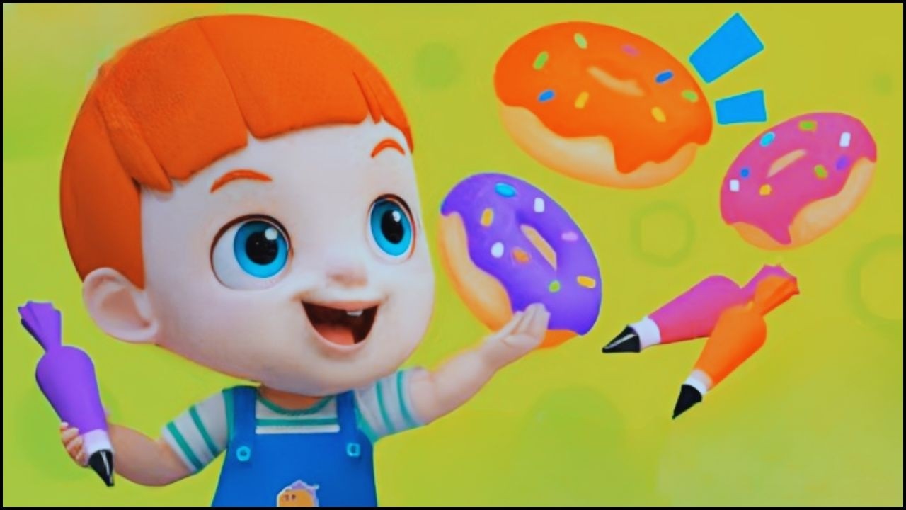 Yummy Donut Colors 🍩🌈 | Educational Fun for Little Learners