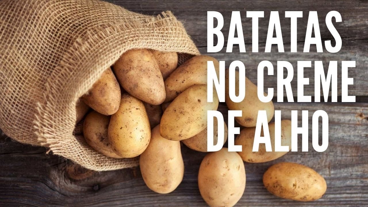 Batatas no Creme de Alho