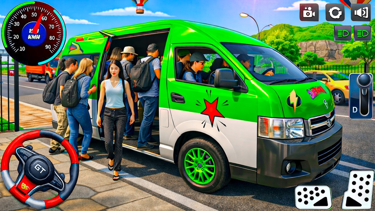 Van Simulator ZT Game: Vietnam Van Passenger Drive to new city 2026 - realistic van android gameplay