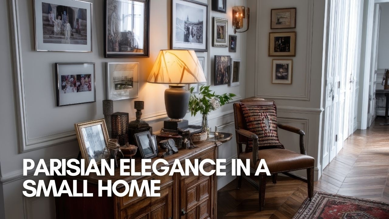 Parisian Elegance in a Small Home  | Elegant Tiny Homes beautyfull You’ll Love