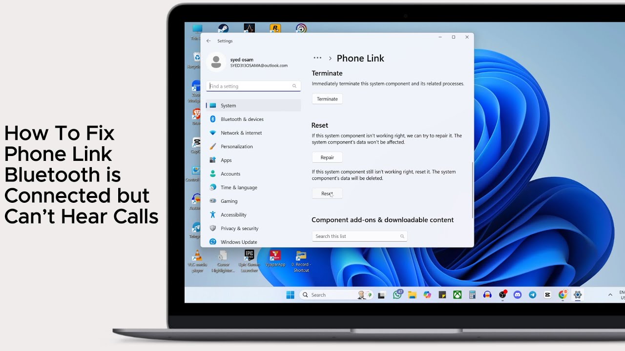 How To Fix Phone Link Bluetooth is Connected but Can&rsquo;t Hear Calls