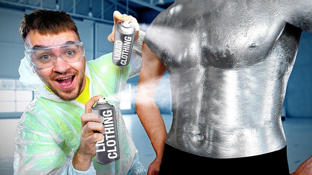 LIQUID CLOTHES FROM A SPRAY CAN! 