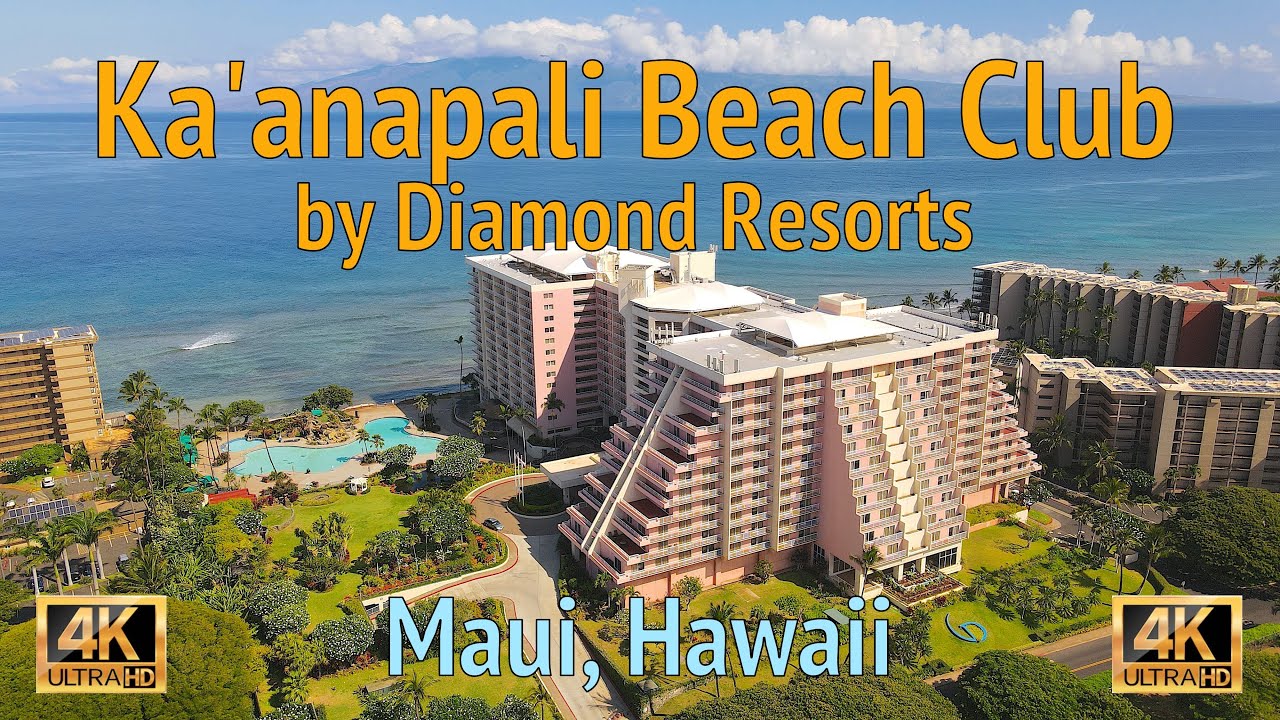 4K Drone: Ka'anapali Beach Club by Diamond Resorts - Maui, Hawaii - July 22, 2020