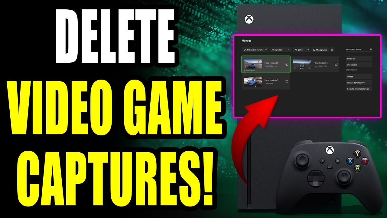 Xbox Series X|S: УДАЛЕНИЕ игровых клипов и освобождение памяти консоли!