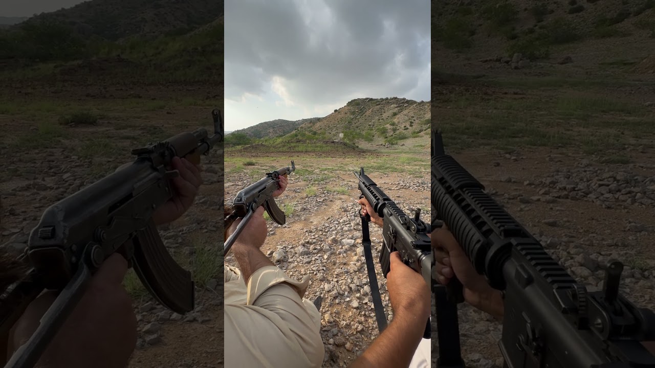 AKM VS M16A4 targetwhich one is best