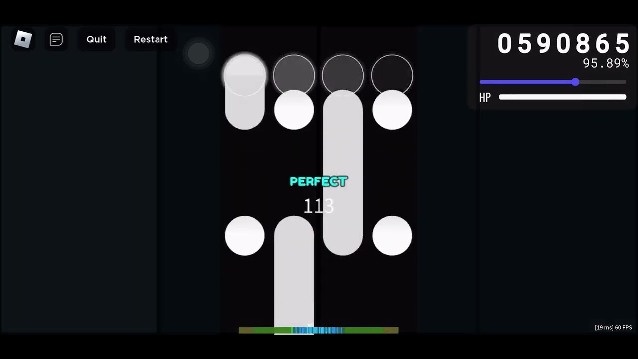 [MOBILE] GALAXY COLLAPSE S RANK (Rosu mania) not osu mania ;-;