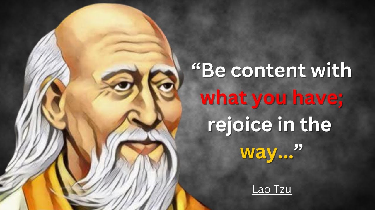 The Great Lao Tzu: LIFE CHANGING Quotes (Taoism) which are better known in youth