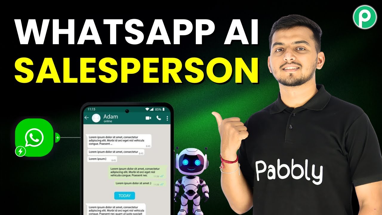 Turn WhatsApp Into an AI Salesperson