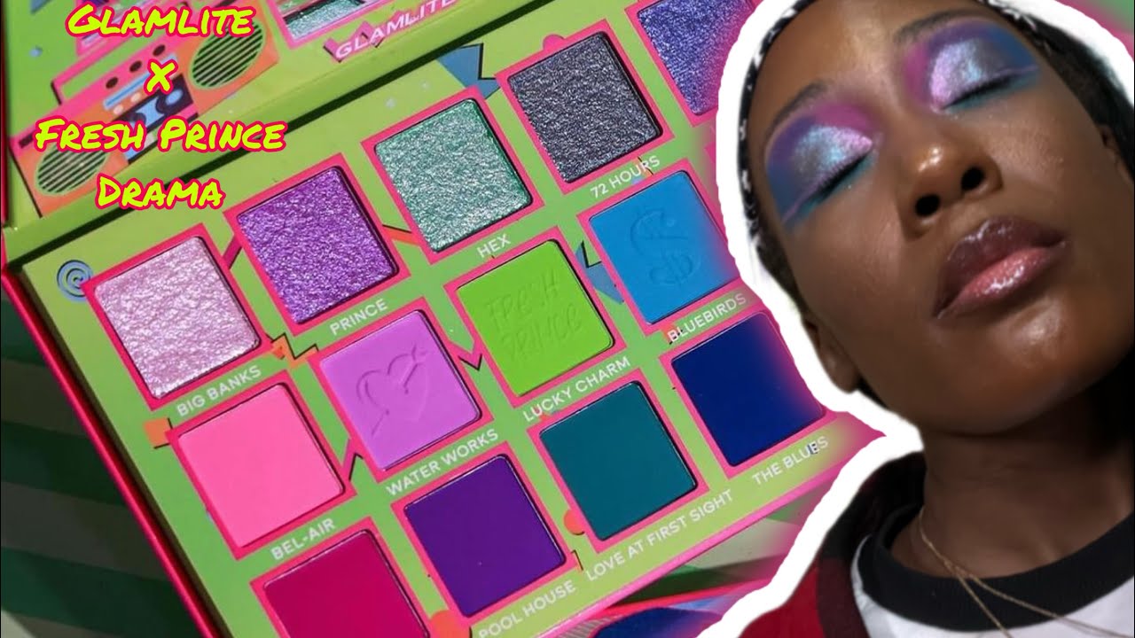 Glamlite X Fresh Prince Collection First Impression + Drama  #newmakeupreleases