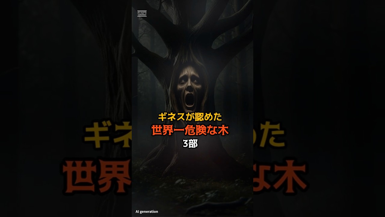 ギネスが認めた世界一危険な木3部 #都市伝説 #謎 #不思議 #雑学