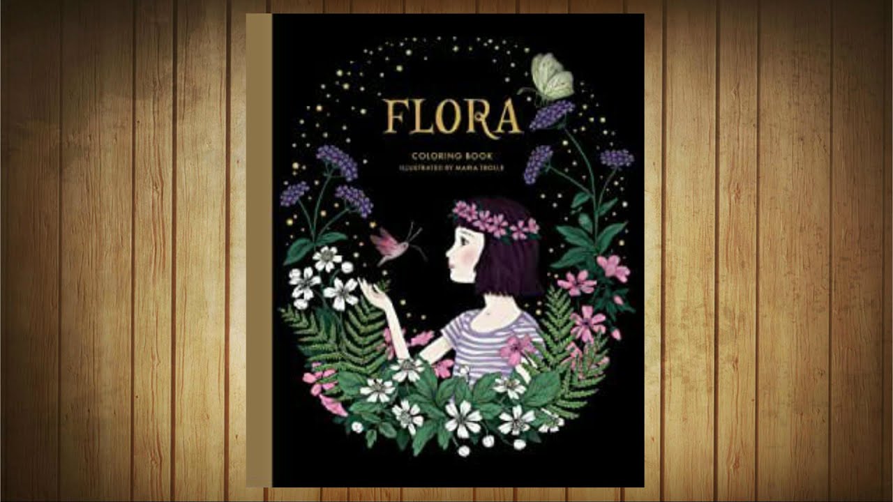 Présentation ( Flip through ) : FLORA de Maria Trolle