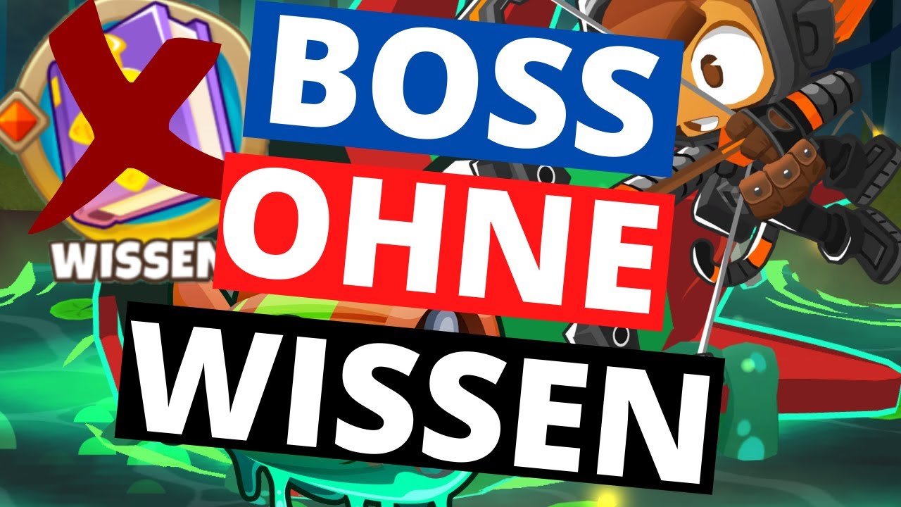 DAS BOSS-EVENT OHNE AFFENWISSEN MIT QUINCY GEGEN BLOONARIUS - Bloons Td6 [Deutsch/German]