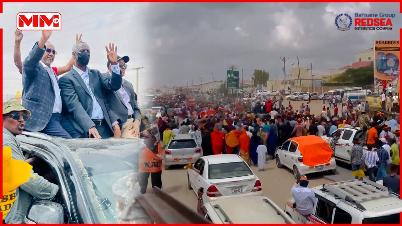 Madaxda xisbiga Waddani oo si diirran loogu soo dhaweeyay Hargeisa.
