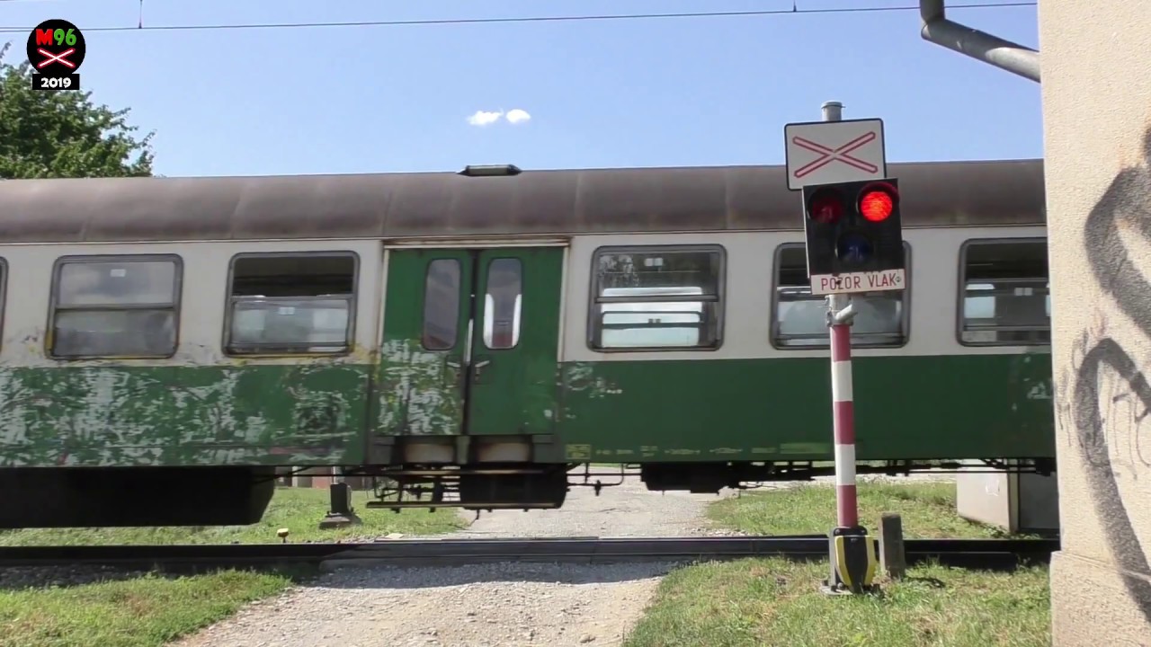 Železničné priecestie Prešov-Jesenského [SP1617] - 25.7.2019 / Ž. přejezd / Slovak railroad crossing