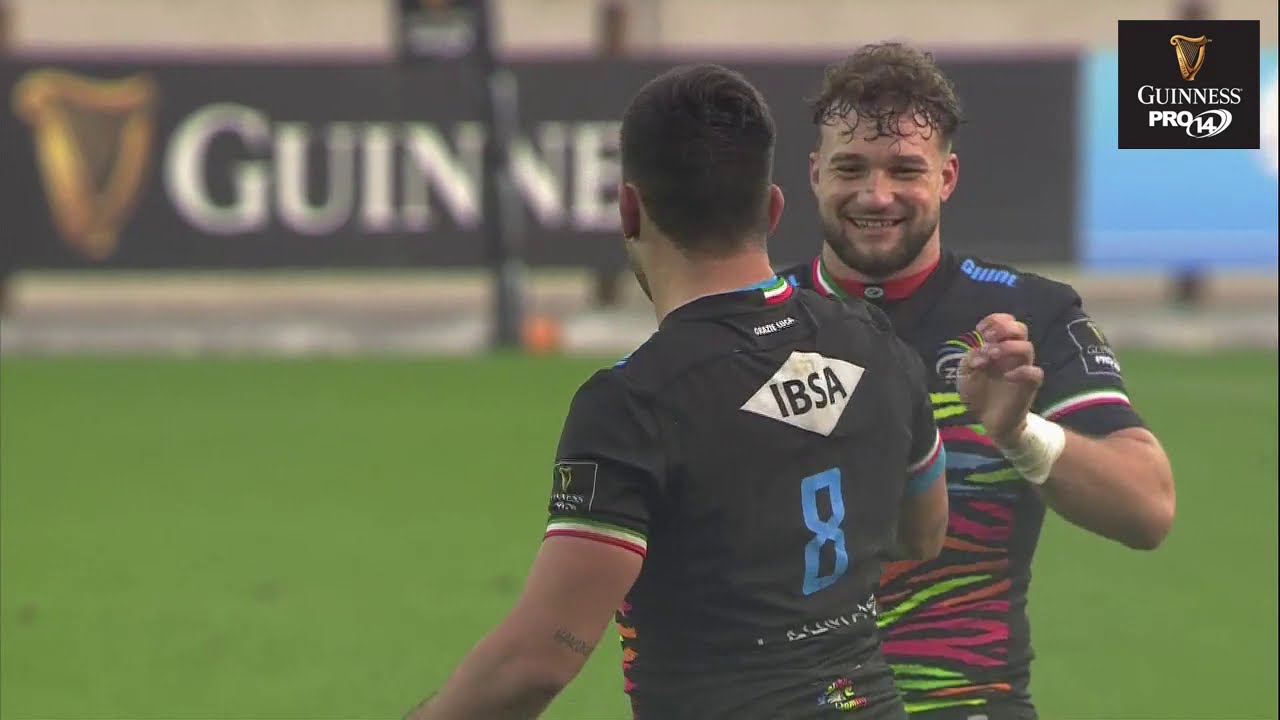 Guinness PRO14 2020-21, Rd 9: Zebre Rugby vs Benetton Rugby 22-18 HIGHLIGHTS