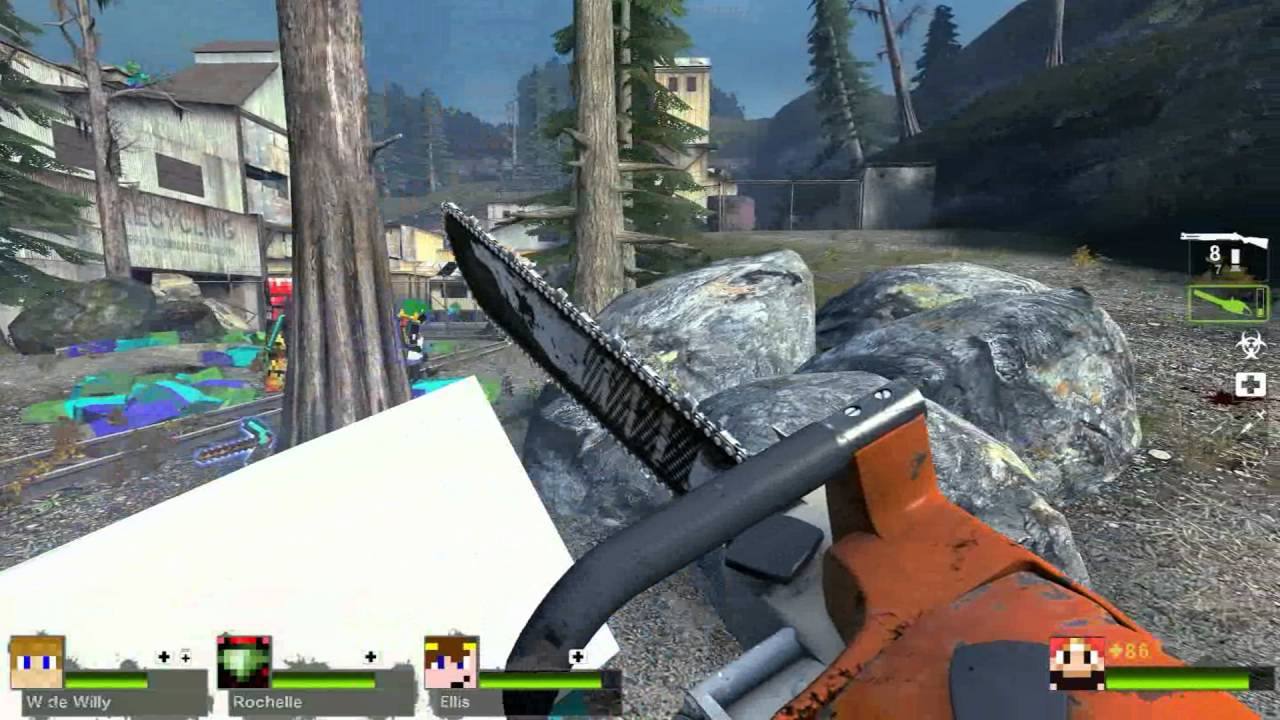 UNA NUEVA AVENTURA - Willyrex Y sTaXx - MINECRAFT MOD - LEFT 4 DEAD 2 [Parte 1]