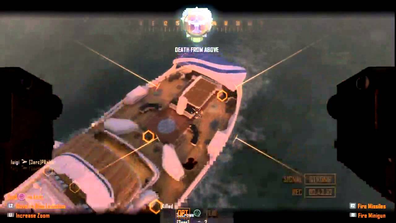 Black Ops 2 VTOL Warship Scorestreak in action