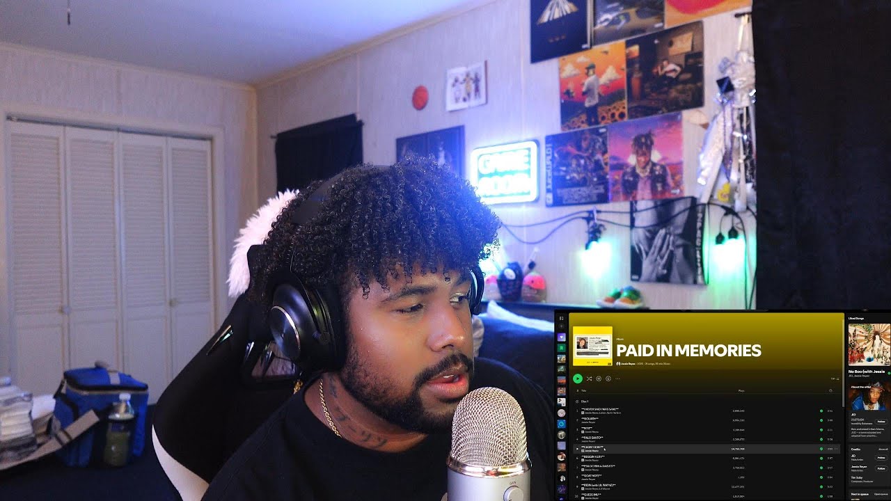 FIRST EVER JESSIE REYEZ REACTION -Paid In Memories- Album