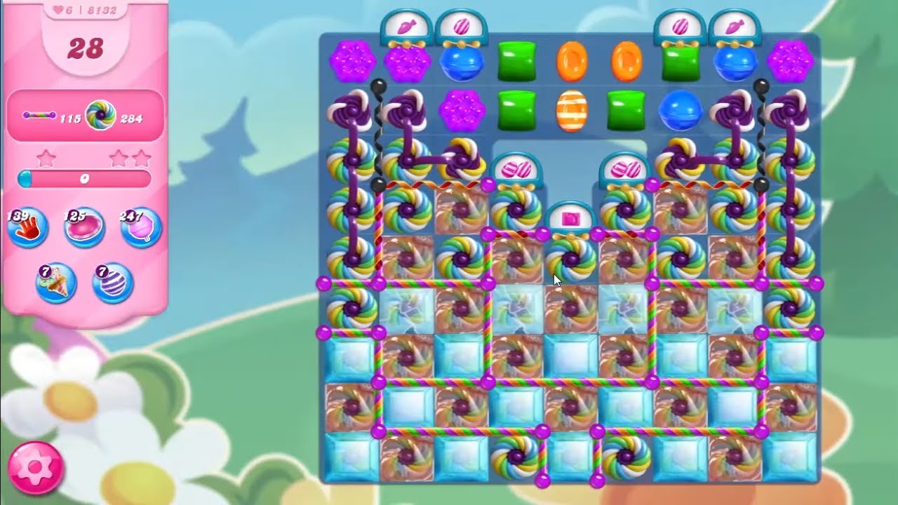 Candy Crush Saga Level 8132 NO BOOSTERS