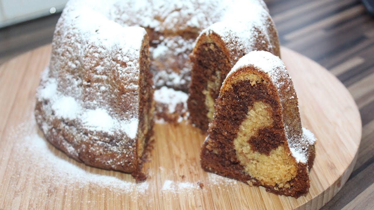 Eierlikör Nutella Kuchen, Mamorkuchen mit Schuss