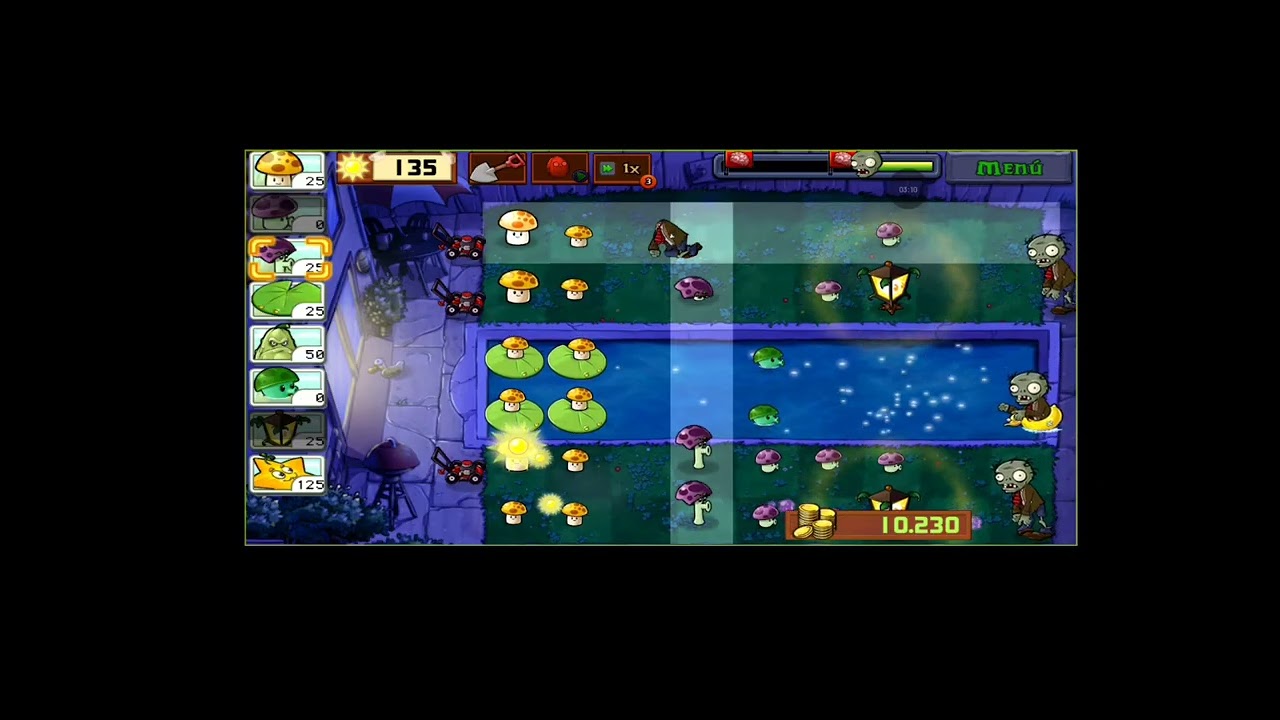 Plantas vs Zombies NIEBLA 4-7