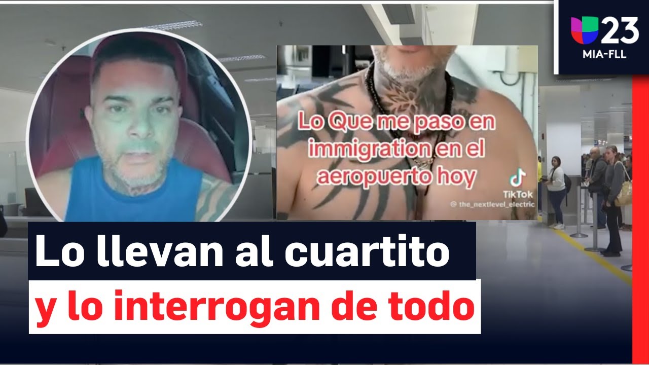 Ciudadano estadounidense de origen cubano denuncia fuerte interrogatorio en el aeropuerto de Miami