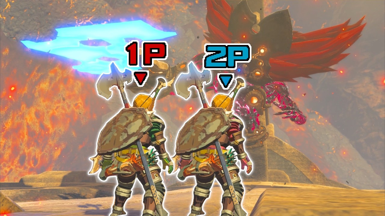 BOTW Co-op: Огненный Ганон