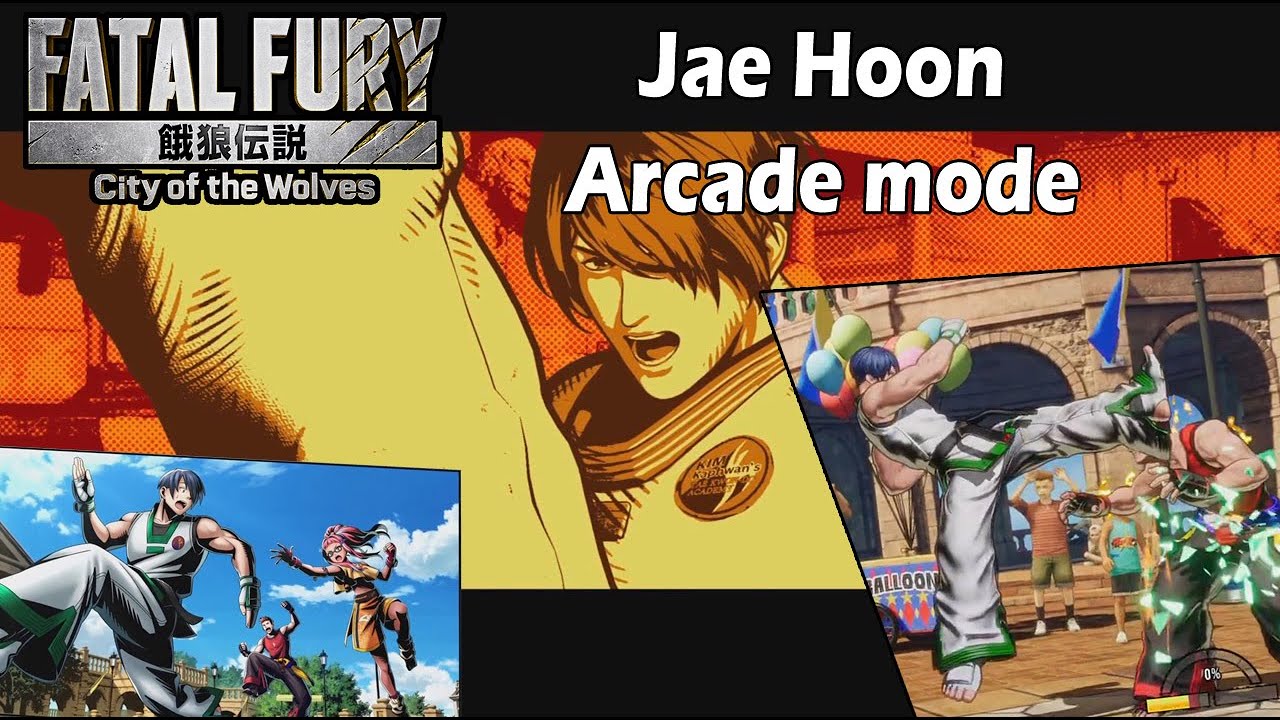 FATAL FURY City of the Wolves - Jae Hoon Arcade mode [PS5]